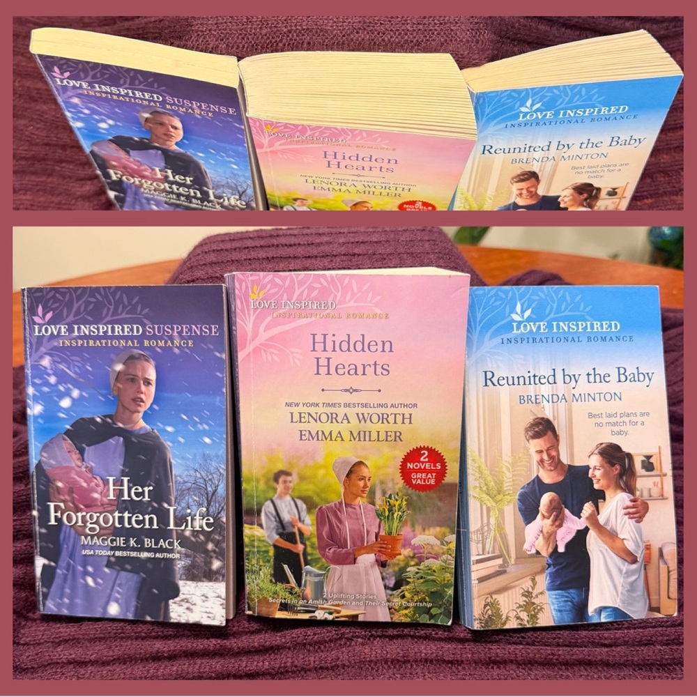 3 Book Bundle: Love Inspired Romance Suspense : Christian Romance Novels Amish - Picture 12 of 12